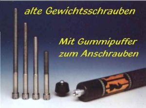 McDermott Gewichtschrauben alt 