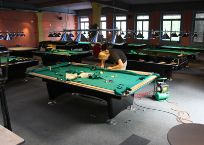 Billard Service in Billardcenter