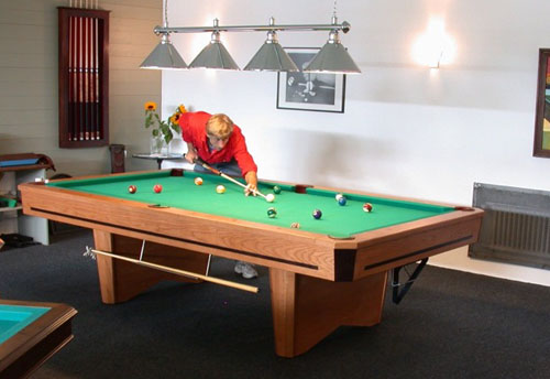 Pool Billardtisch Zaffiro Pool Table Table de Billard Américain 